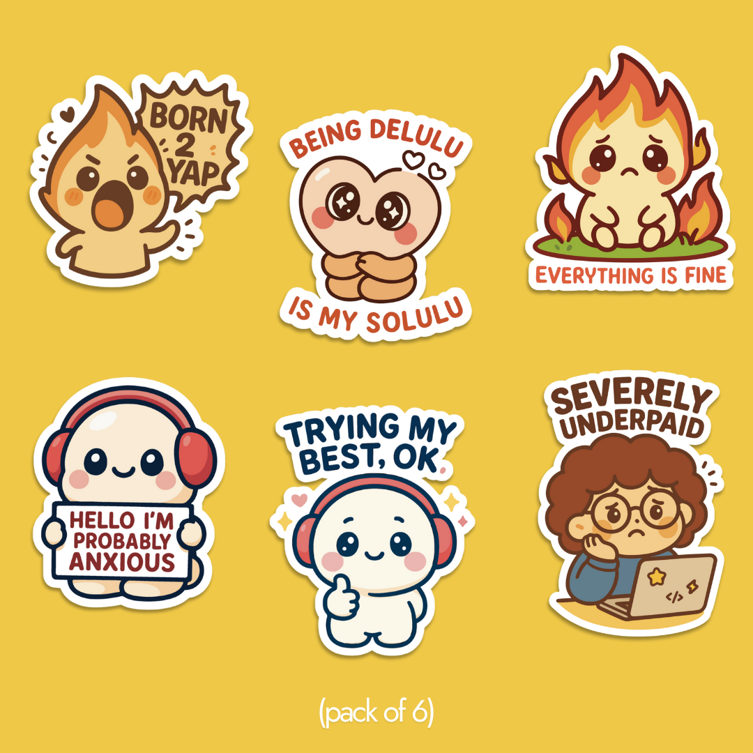 INARA Sticker Pack (Set of 6)